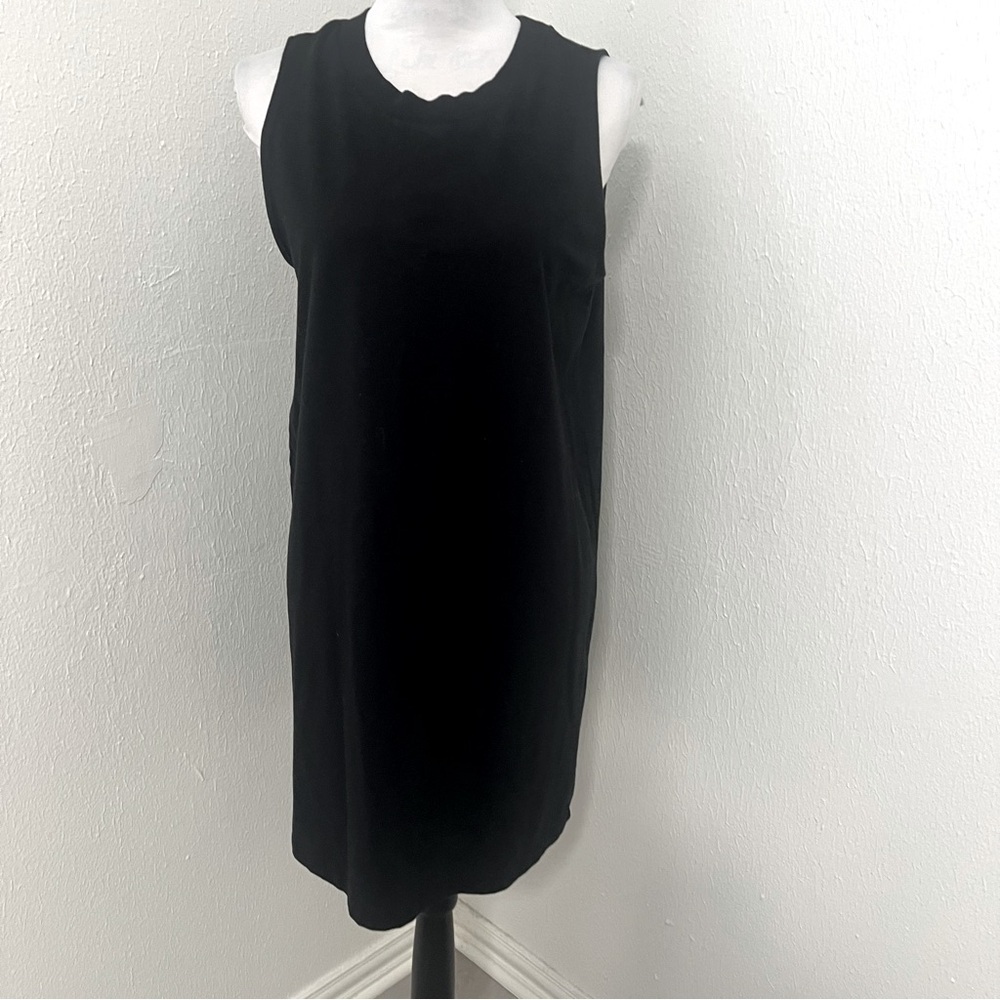 A New Day Women’s Black Large Sleeveless Dress Summer Everyday Casual Comfy